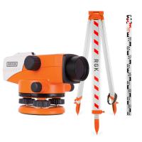 Комплект оптический нивелир RGK N-32 + штатив S6-N + рейка AMO S5