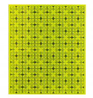 Отражатель пленочный RGK 30*30 мм (42 шт.), желтый
