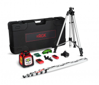 Комплект ротационного нивелира с элевационным штативом RGK SP-100G COMBO