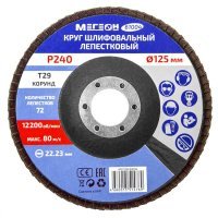 Круг шлифовальный лепестковый комплект МЕГЕОН 61004-10