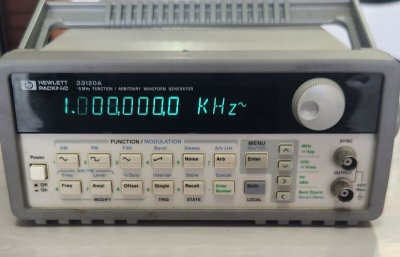 Генератор сигналов 33120A (демонстрационный)